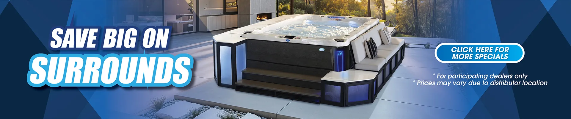 Calspas hot tub being used in a family setting - Yakima